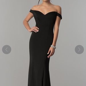 Off the Shoulder Mermaid Gown